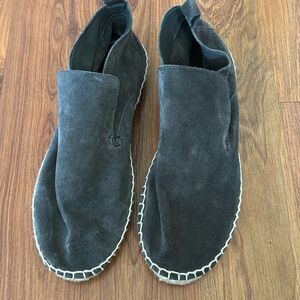 Vince gray suede espadrille size 6